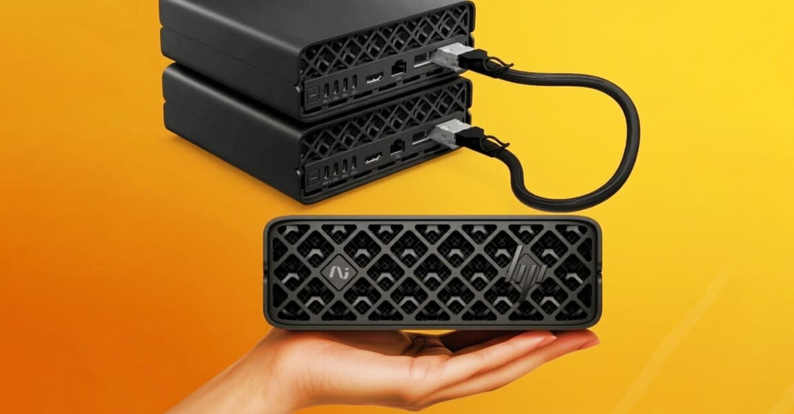 HP выпустила мини-ПК OmniDesk Mini с уникальной поддержкой объединения двух устройств через Thunderbolt Share HP выпустила мини-ПК OmniDesk Mini с уникальной поддержкой объединения двух устройств через Thunderbolt Share