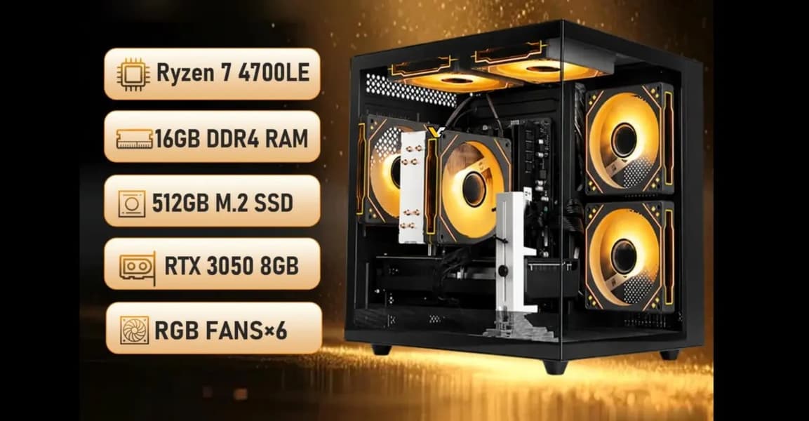 Первый готовый ПК на базе Ryzen 7 4700LE: «новый» процессор из 2019 года поступил в продажу Первый готовый ПК на базе Ryzen 7 4700LE: «новый» процессор из 2019 года поступил в продажу