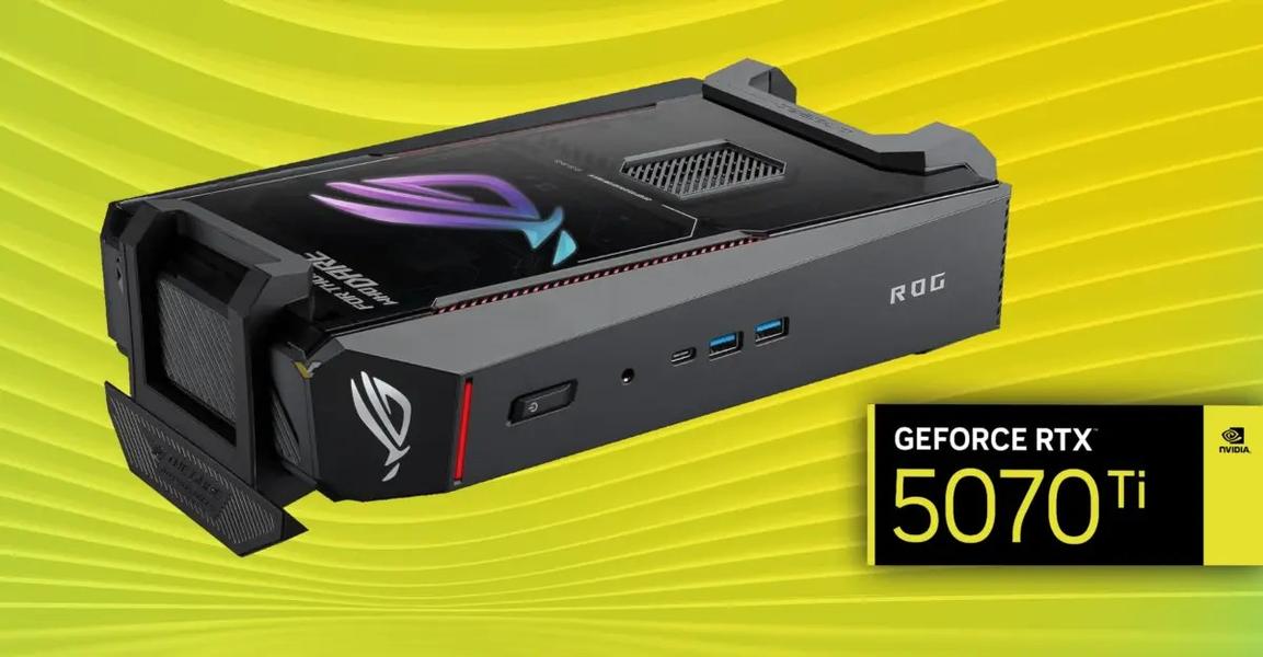 Компактный и мощный: Asus представила игровой ROG NUC 16 с RTX 5070 Ti Компактный и мощный: Asus представила игровой ROG NUC 16 с RTX 5070 Ti