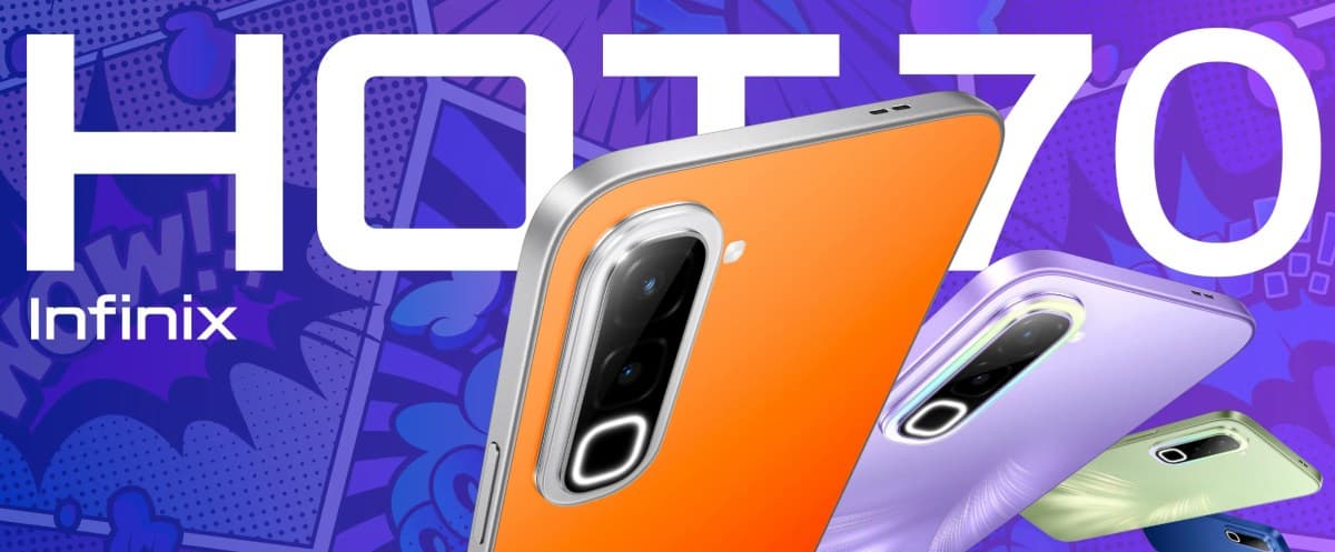 Infinix Hot 70: смартфон с ИИ-кнопкой, экраном 120 Гц и батареей 6000 мАч за 125 долларов