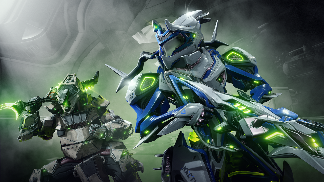 New mecha-inspired Gauss and Grendel skins in Warframe Shadowgrapher update