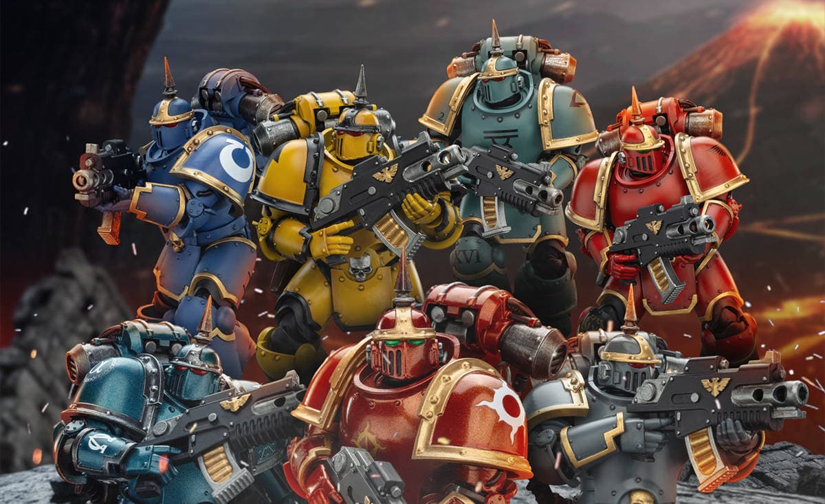 JoyToy Opens Pre-Orders for Tactical Legionary Figures in Mk. III Power Armor from Warhammer: The Horus Heresy JoyToy Opens Pre-Orders for Tactical Legionary Figures in Mk. III Power Armor from Warhammer: The Horus Heresy