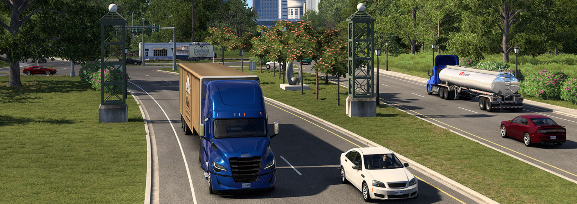 American Truck Simulator Developers Reveal Shreveport, Louisiana — New Screenshots of the Southern State DLC