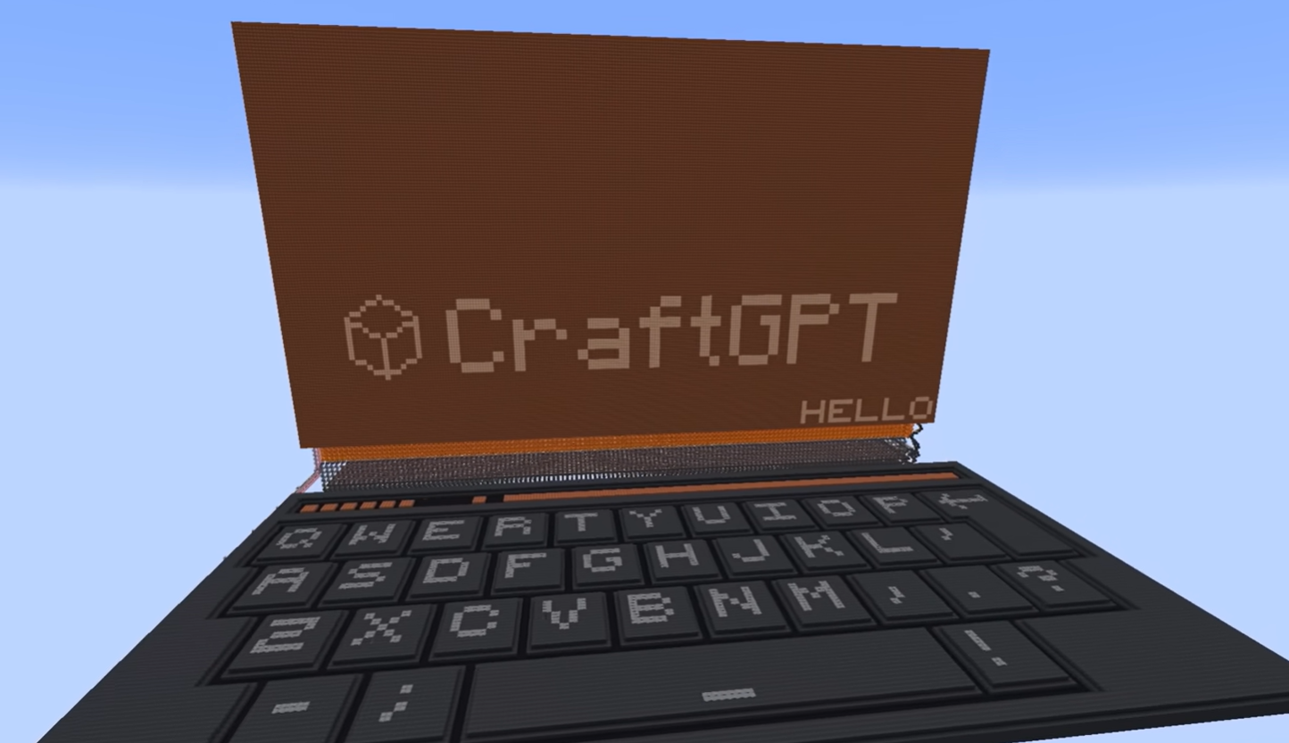 Blogger Built CraftGPT in Minecraft — a Language Model Like ChatGPT, Powered by Redstone and Blocks Blogger Built CraftGPT in Minecraft — a Language Model Like ChatGPT, Powered by Redstone and Blocks