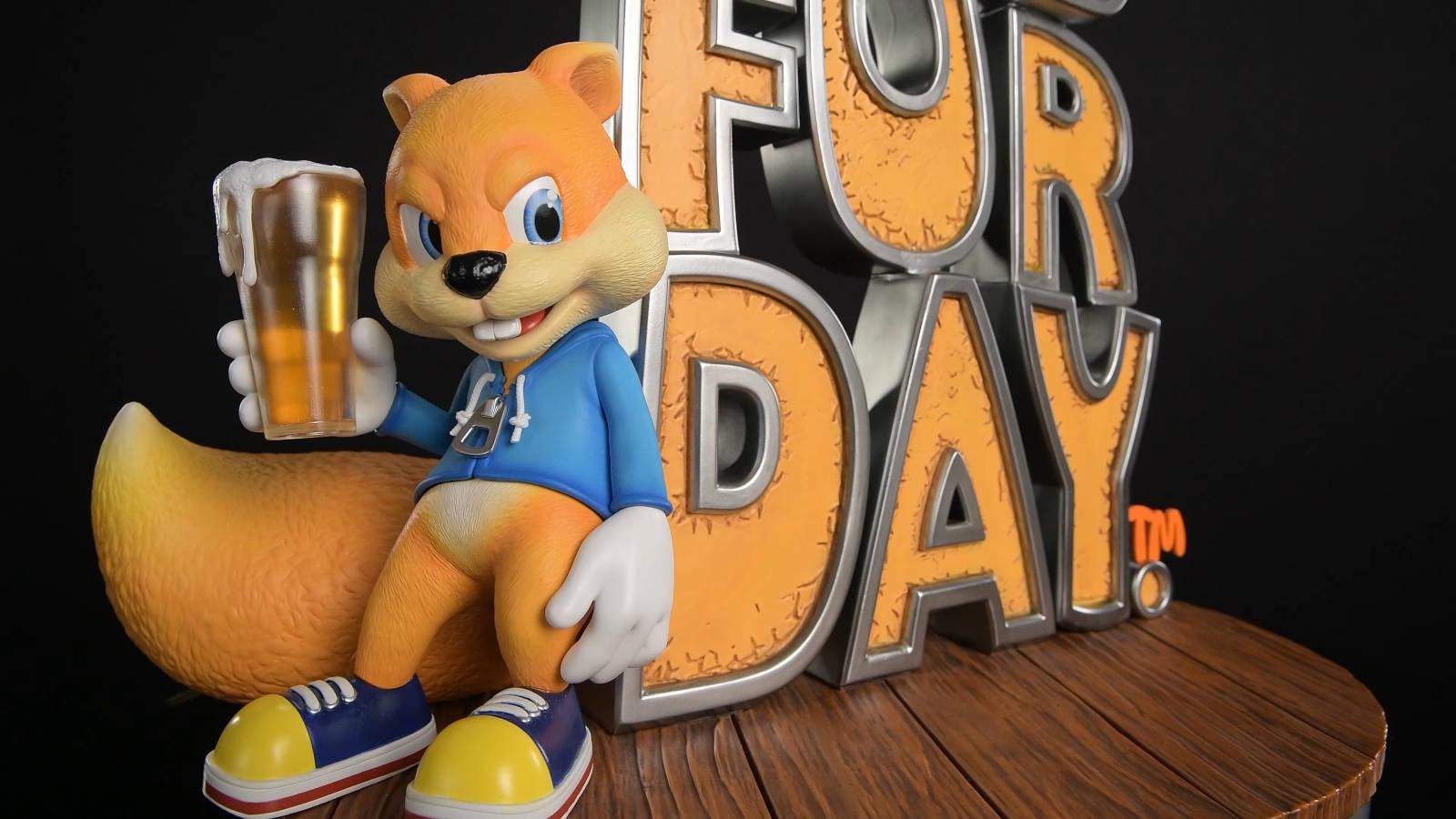 Проблемная белка возвращается: First 4 Figures выпустит статую по обложке Conker’s Bad Fur Day Проблемная белка возвращается: First 4 Figures выпустит статую по обложке Conker’s Bad Fur Day