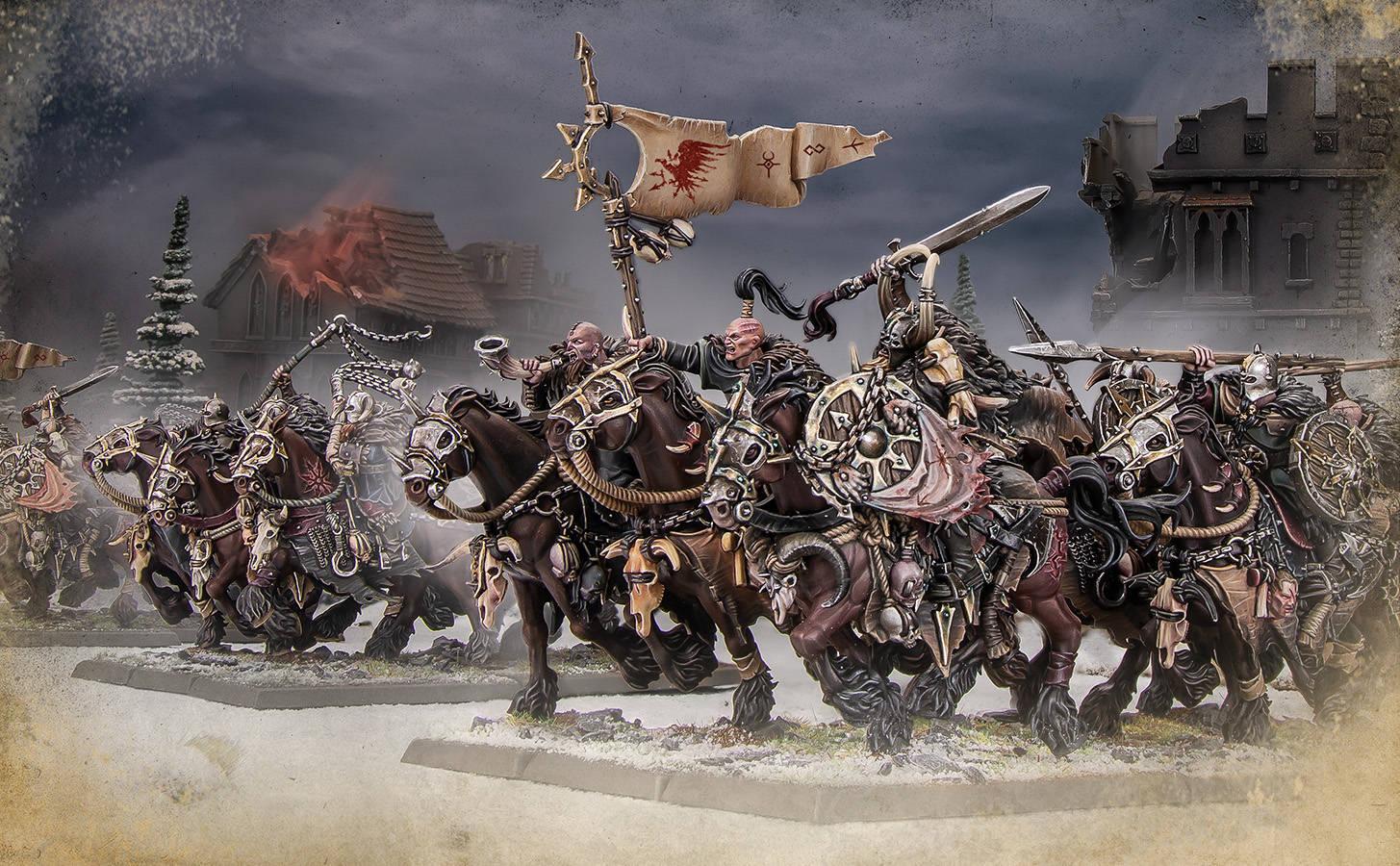 Warhammer: The Old World Developers Reveal “Chaos Marauders” Miniature Set Warhammer: The Old World Developers Reveal “Chaos Marauders” Miniature Set