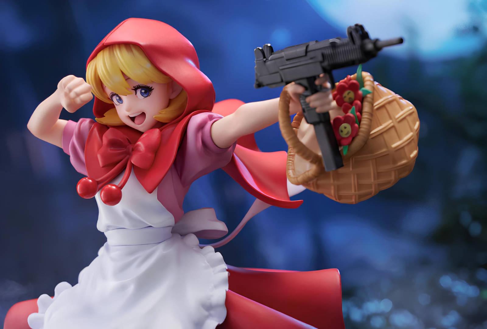 Kotobukiya запустила предзаказ на статую Бэби Бонни Худ из Darkstalkers — пугающая Красная Шапочка