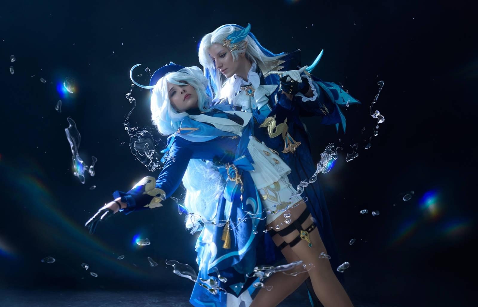 Defenders of Fontaine: Female Cosplayers Bring Genshin Impact’s Furina and Neuvillette to Life Defenders of Fontaine: Female Cosplayers Bring Genshin Impact’s Furina and Neuvillette to Life