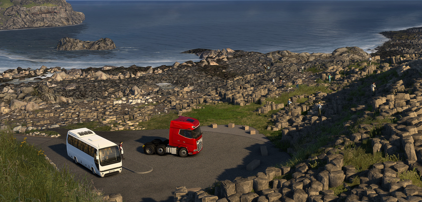 Euro Truck Simulator 2 Developers Reveal Bus and Gameplay Teaser for Ireland DLC Euro Truck Simulator 2 Developers Reveal Bus and Gameplay Teaser for Ireland DLC