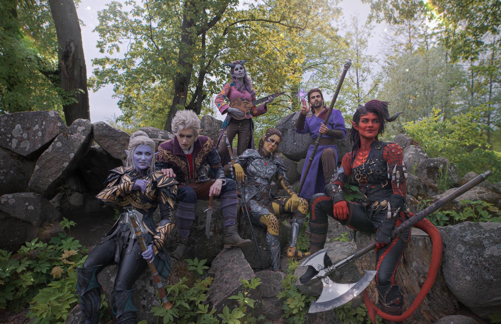 Adventures in the Forgotten Realms: Cosplayers Transform into a Party of Baldur’s Gate 3 Heroes Adventures in the Forgotten Realms: Cosplayers Transform into a Party of Baldur’s Gate 3 Heroes