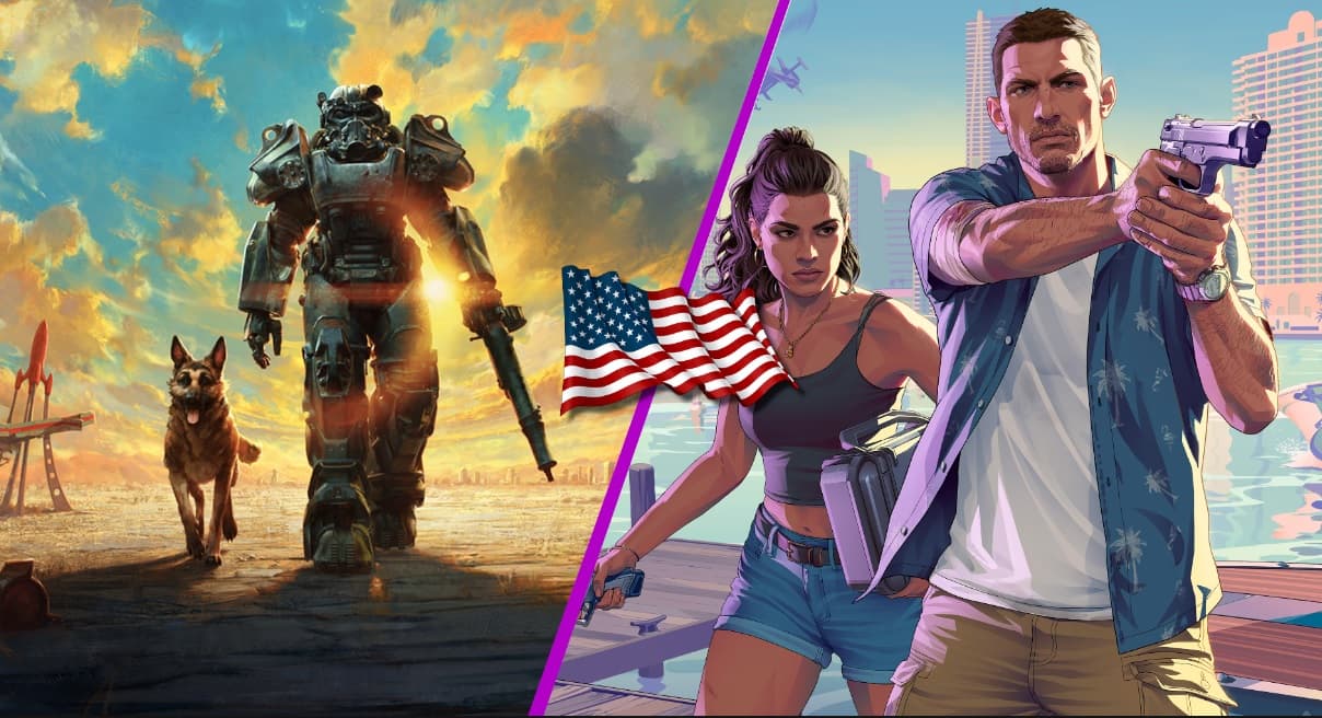 Дэн Хаузер и Тодд Говард объяснили, почему сюжеты GTA и Fallout неизменно разворачиваются в США Дэн Хаузер и Тодд Говард объяснили, почему сюжеты GTA и Fallout неизменно разворачиваются в США