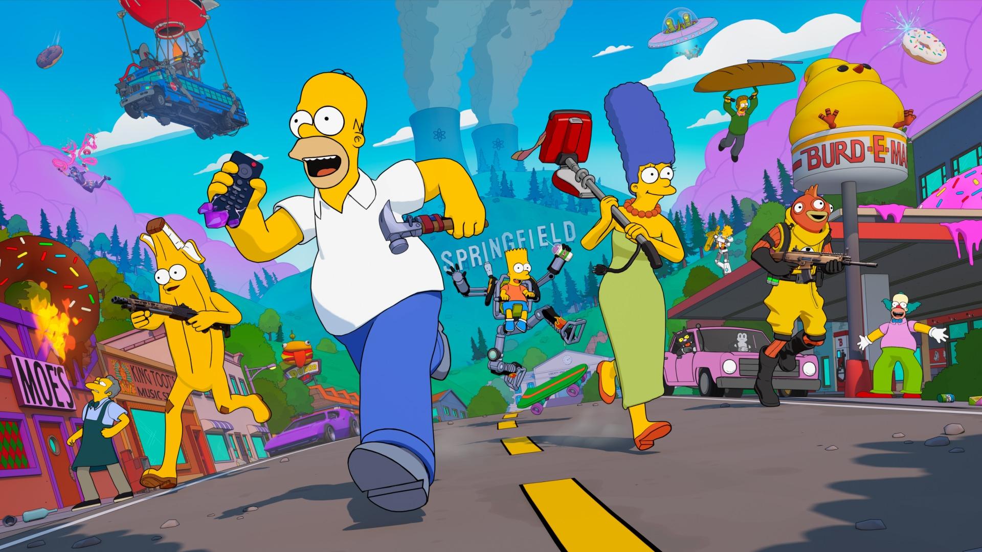 Fortnite x The Simpsons Crossover Attracted Millions of Players