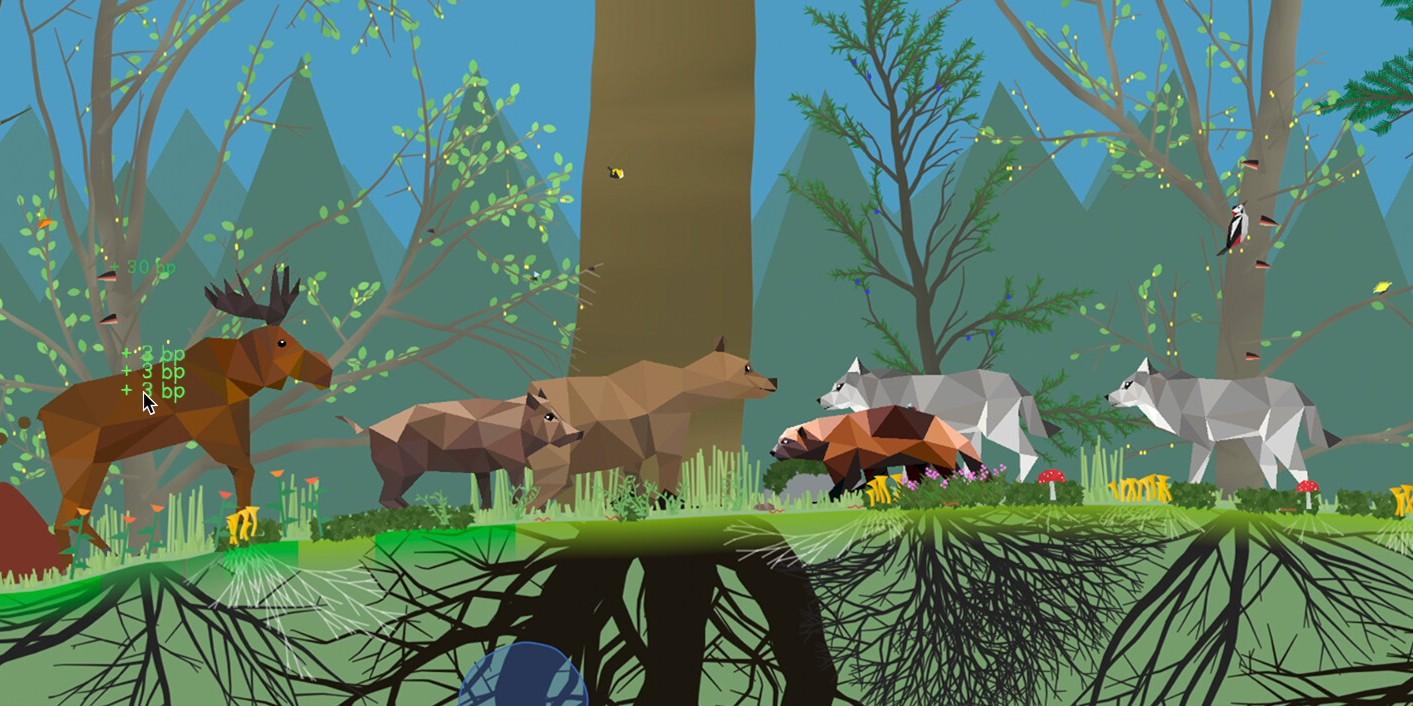 Minimalist Forest Simulator PolyPine Ported to Smartphones