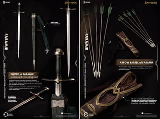  Права на изображения принадлежат Middle-earth Enterprises, New Line Productions, Asmus Toys и Sideshow Collectibles 