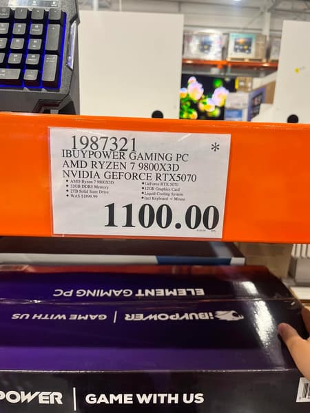 Геймер собрал топовый ПК с Ryzen 7 9800X3D и RTX 5070 за 1200$ при реальной стоимости в 2000$