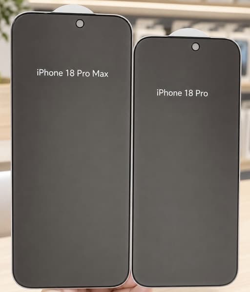 В сети появились фото стекол для iPhone 18 Pro и 18 Pro Max, а также рендер юбилейного iPhone В сети появились фото стекол для iPhone 18 Pro и 18 Pro Max, а также рендер юбилейного iPhone