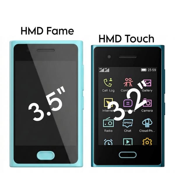 HMD Fame: компактный смартфон с 3,5-дюймовым экраном для ценителей миниатюрных устройств