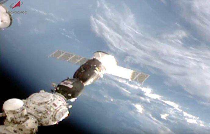 Корабль «Союз МС-29» успешно пристыковался к МКС Корабль «Союз МС-29» успешно пристыковался к МКС