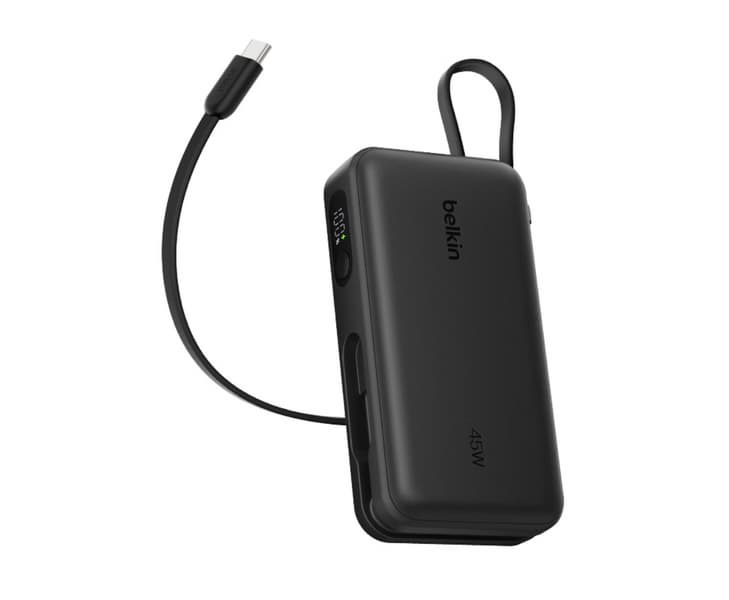 Новый пауэрбанк Belkin: 10 000 мАч и 45 Вт за 35 долларов Новый пауэрбанк Belkin: 10 000 мАч и 45 Вт за 35 долларов
