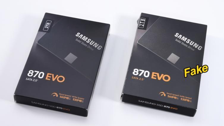 Фейковые SSD Samsung 870 EVO обманывают Windows: накопитель на 2 ТБ оказался «пустышкой» на 120 ГБ Фейковые SSD Samsung 870 EVO обманывают Windows: накопитель на 2 ТБ оказался «пустышкой» на 120 ГБ