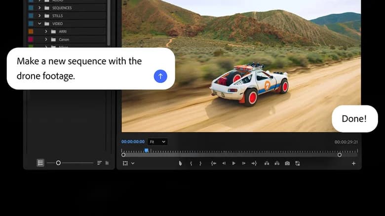 Adobe интегрировала ИИ-помощника Firefly в Premiere, Photoshop и Illustrator для ускорения творческого процесса