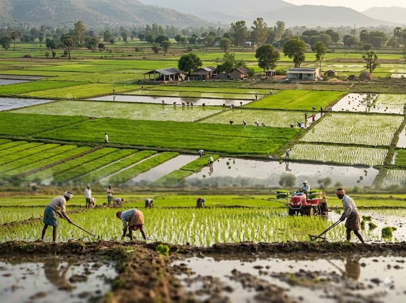 Amazon инвестирует  млн в проект по производству экологичного риса в Индии через покупку углеродных кредитов