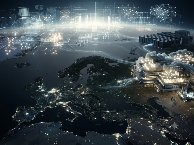 Европа-2031: риск технологического отставания ЕС в сфере ИИ на фоне лидерства США и Китая Европа-2031: риск технологического отставания ЕС в сфере ИИ на фоне лидерства США и Китая