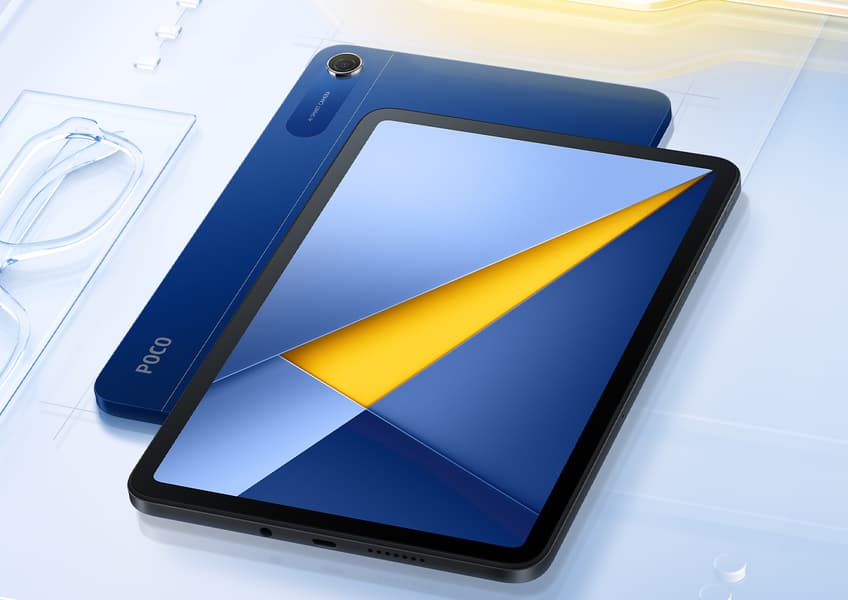Poco Pad C1: доступный планшет с 2K-экраном 120 Гц и процессором Snapdragon 6s 4G Gen 2