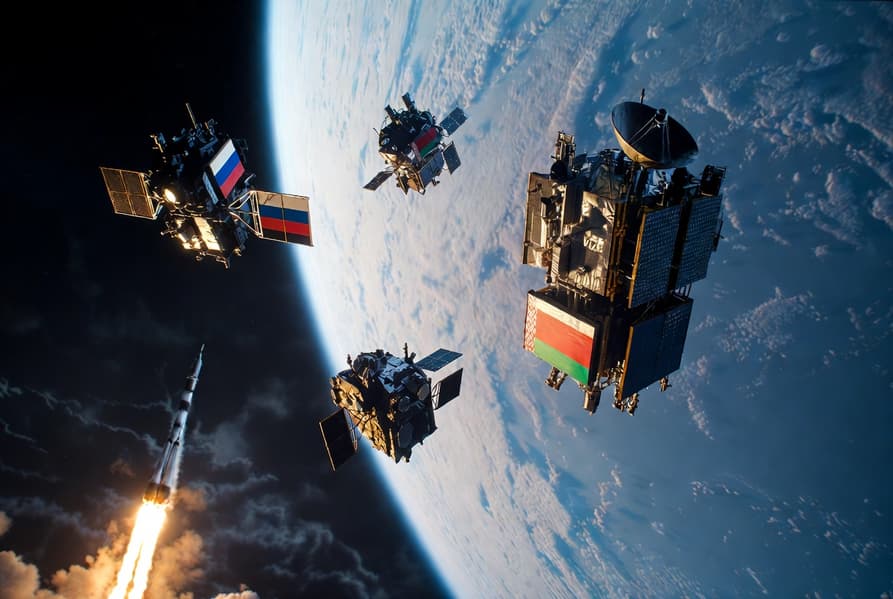 Россия и Белоруссия увеличат количество спутников на орбите