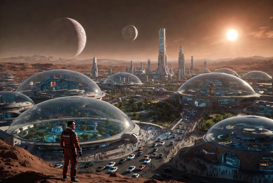 SpaceX стремится к капитализации в ,5 трлн: Маск претендует на 200 млн акций за колонизацию Марса миллионом человек