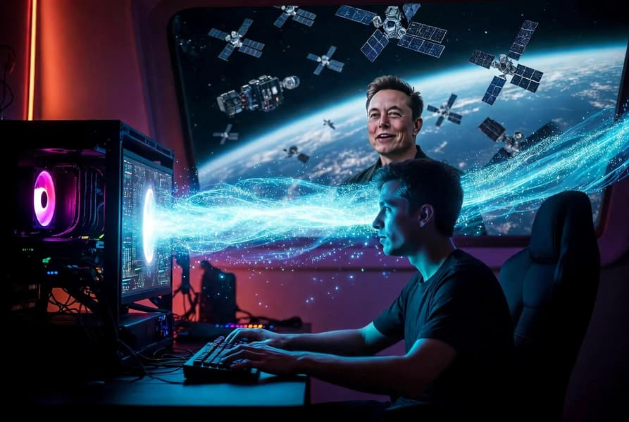 Илон Маск: Starlink V3 увеличит скорость в 10 раз, а общую пропускную способность — в 100 раз