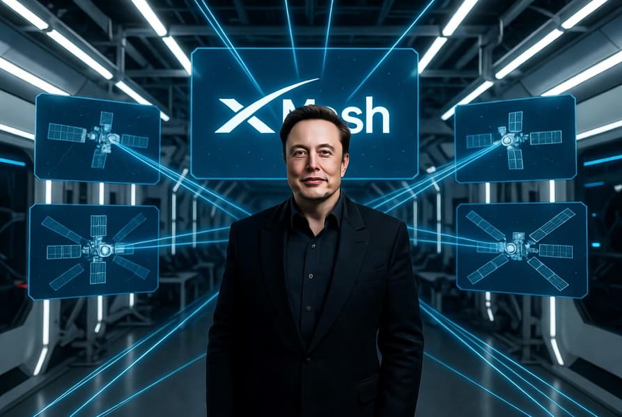 Илон Маск покупает Mesh — стартап создателей лазерной связи для Starlink