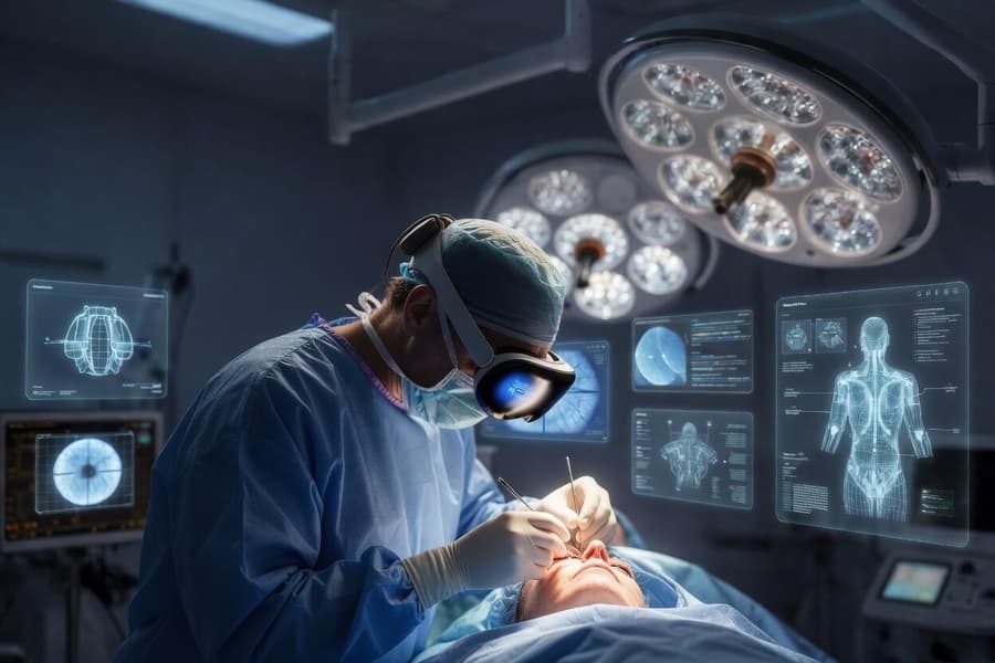 Хирурги провели операцию по удалению катаракты с помощью Apple Vision Pro