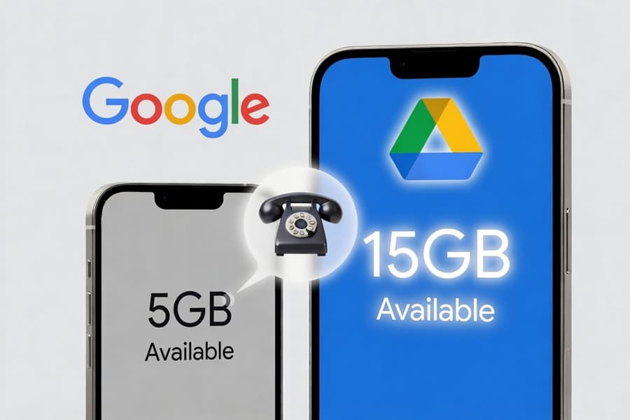 Google ограничивает бесплатный объем памяти до 5 ГБ для всех сервисов Google ограничивает бесплатный объем памяти до 5 ГБ для всех сервисов