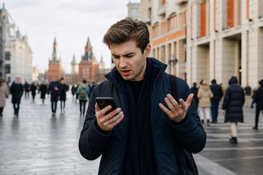 Мобильный трафик в России падает: в ряде регионов показатели снизились на 40% к 2026 году
