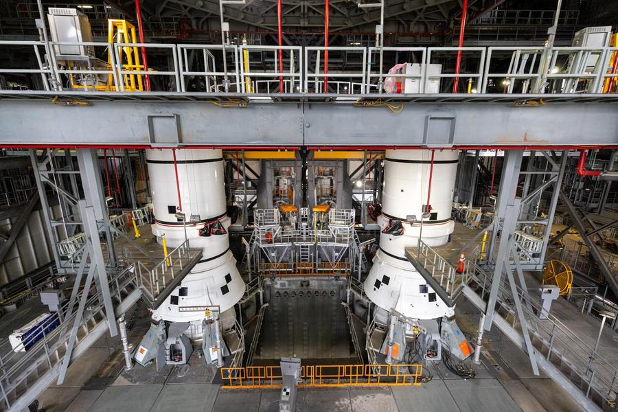 NASA начало сборку ракеты SLS для лунной миссии Artemis III NASA начало сборку ракеты SLS для лунной миссии Artemis III