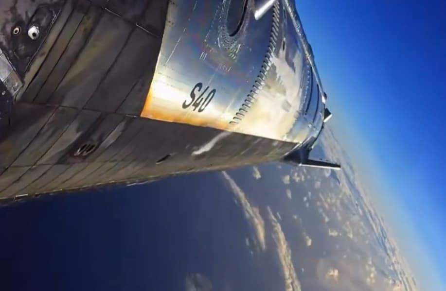Как Starship летал 65 минут: эффектное видео всего полёта и приводнения за 150 секунд Как Starship летал 65 минут: эффектное видео всего полёта и приводнения за 150 секунд