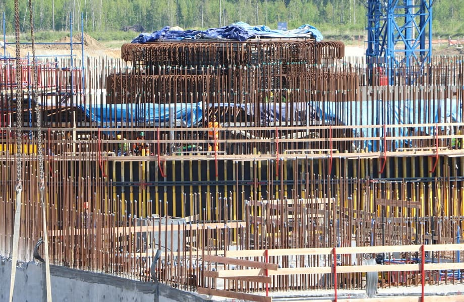 На четвёртом энергоблоке ЛАЭС-2 приступили к возведению шахты реактора На четвёртом энергоблоке ЛАЭС-2 приступили к возведению шахты реактора
