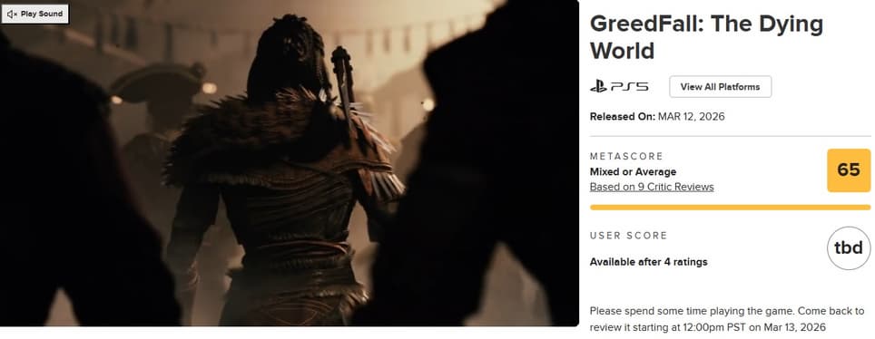 GreedFall 2 обзор