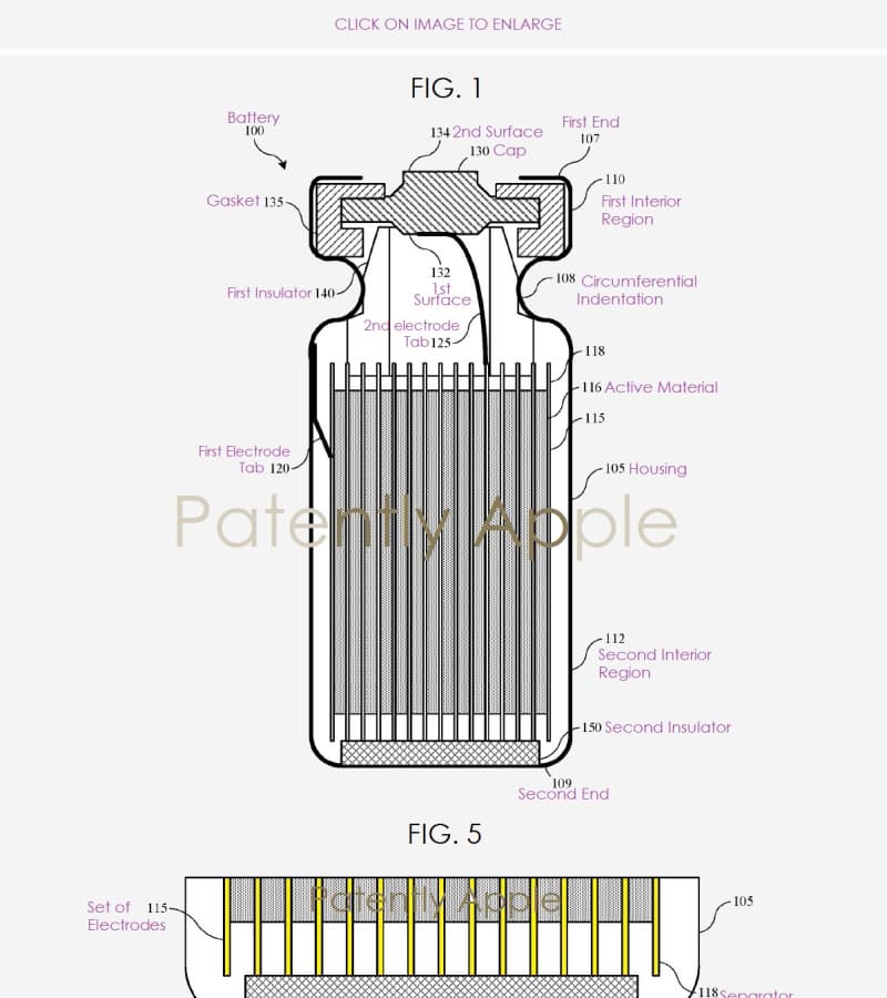 Apple патентует более стойкие к внешним воздействиям аккумуляторы
