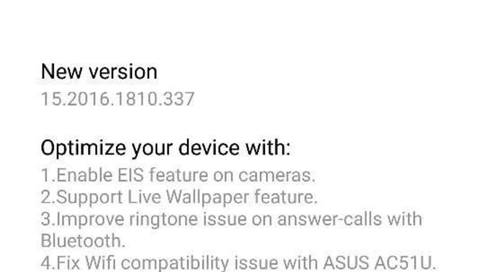 Очередное обновление ПО активирует электронную стабилизацию изображения в камере смартфона Asus Zenfone Max Pro M1