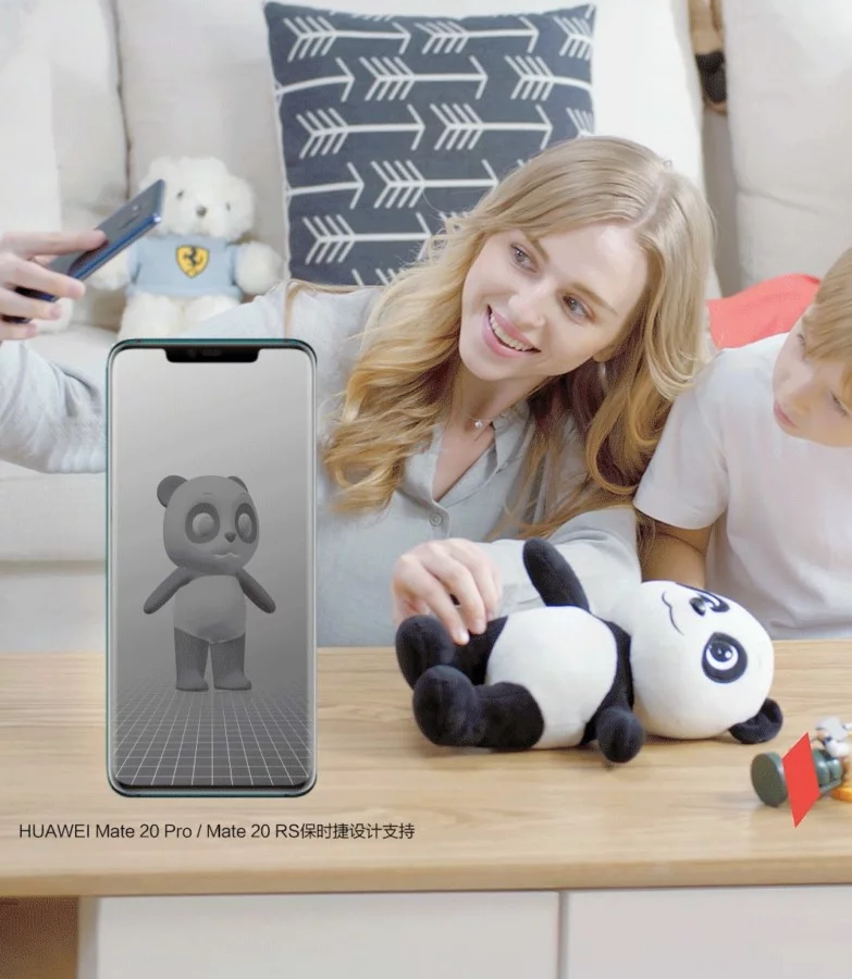 Флагманский камерофон Huawei Mate 20 Pro теперь умеет сканировать игрушки и помещать их в дополненную реальность