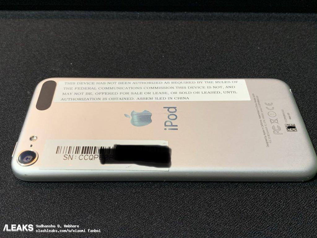 iPod touch 7 поколения засветился на первых фото…возможно