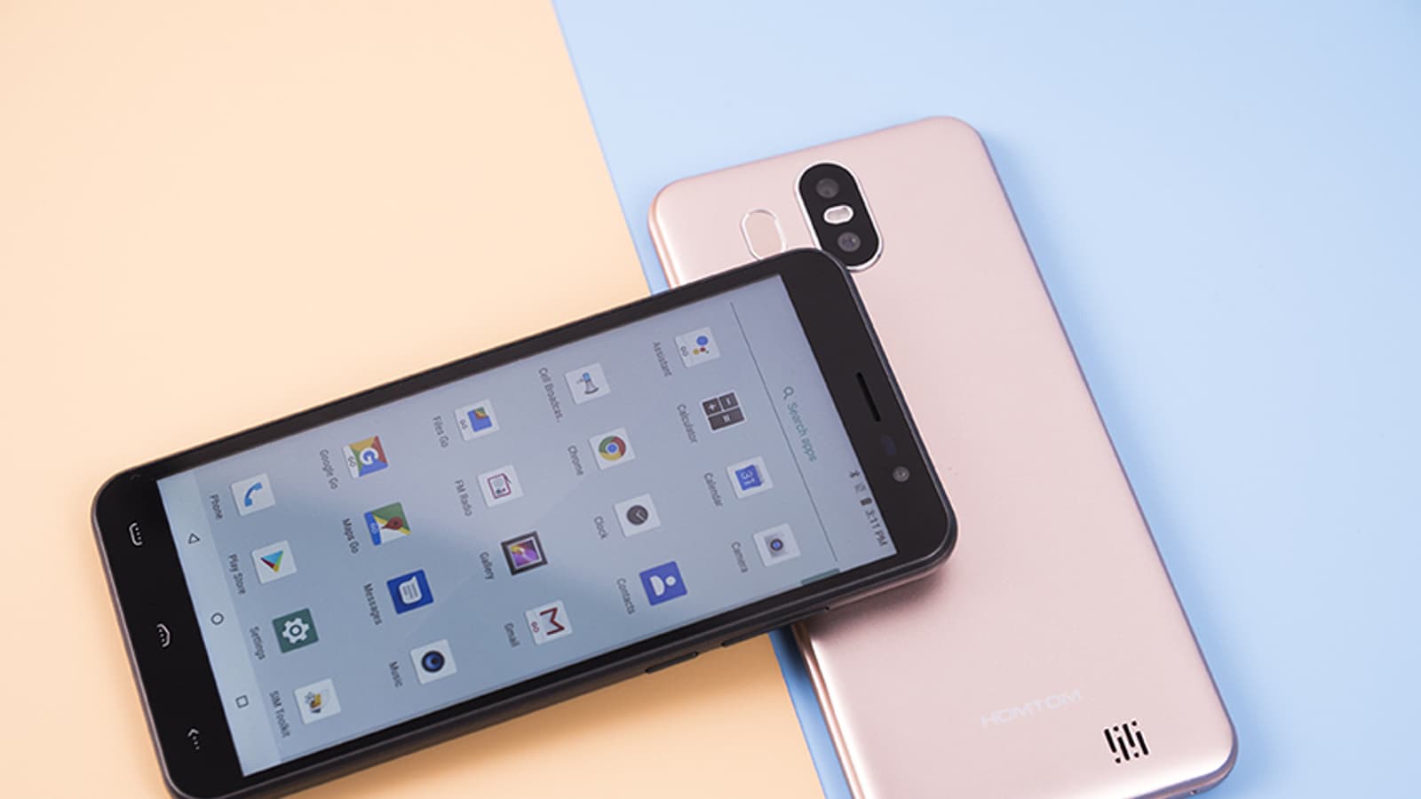 60-долларовый смартфон HomTom может распознавать пользователей по лицам и отпечаткам пальцев