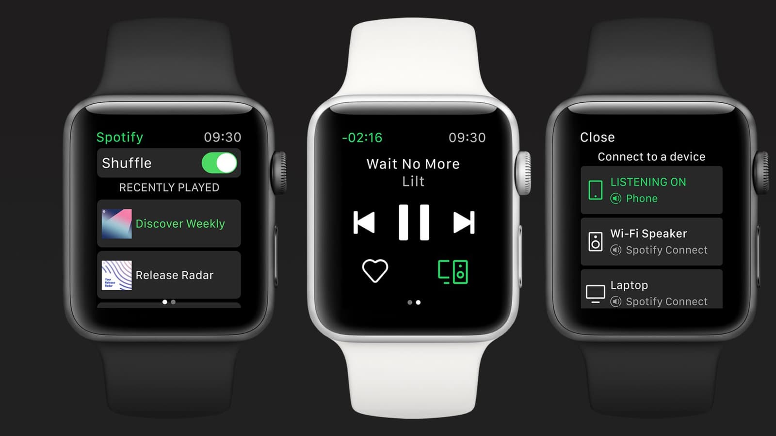 Spotify представила приложение для часов Apple Watch