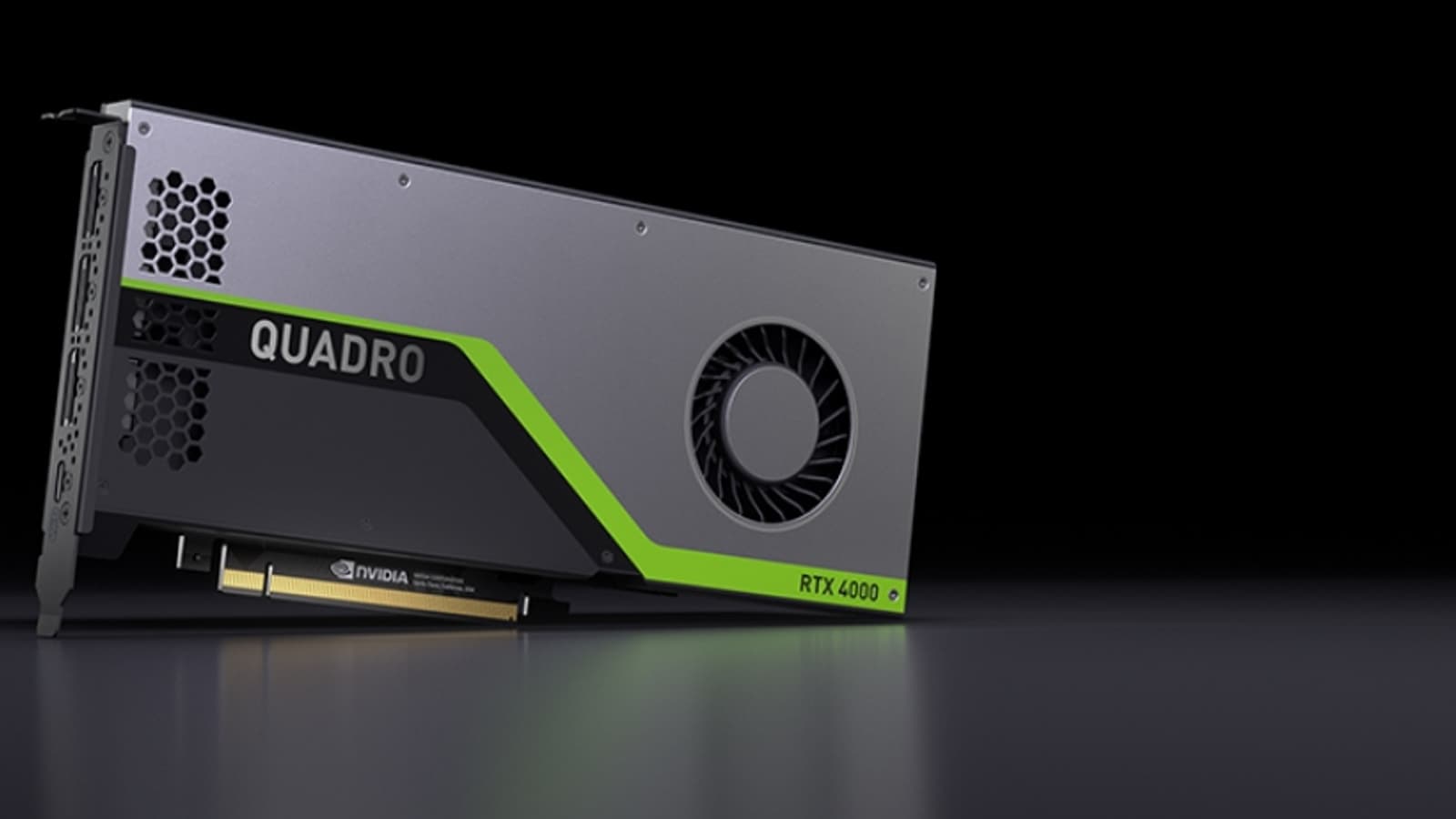 Графическая карта Nvidia Quadro RTX 4000 получила параметры GeForce RTX 2070 при цене в 900 долларов