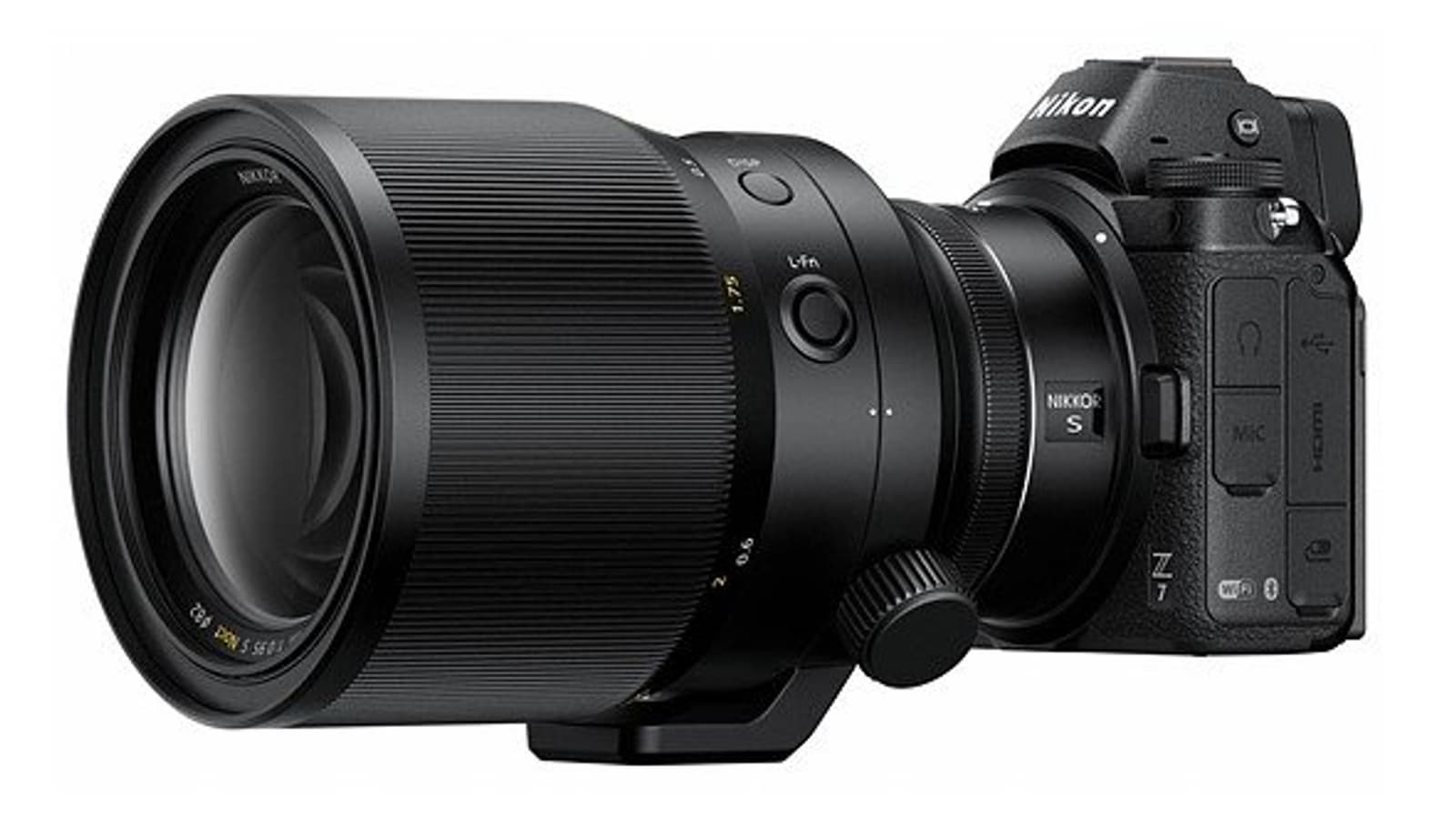 Nikon Z теоретически поддерживает автофокусные объективы с максимальной диафрагмой F/0,65