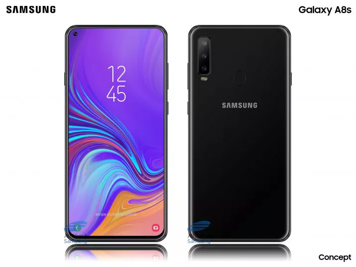 Появились новые изображения Samsung Galaxy A8s с дисплеем Infinity-O Появились новые изображения Samsung Galaxy A8s с дисплеем Infinity-O