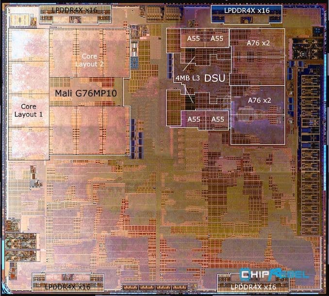 Фото дня: кристалл SoC Kirin 980