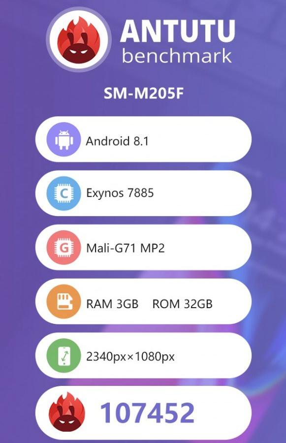 Бюджетный смартфон Samsung Galaxy M2 получил экран разрешением 2340 х 1080 пикселей Бюджетный смартфон Samsung Galaxy M2 получил экран разрешением 2340 х 1080 пикселей